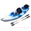 In stock wholesale manufacture kayak Two person-seat color can be customized kayak